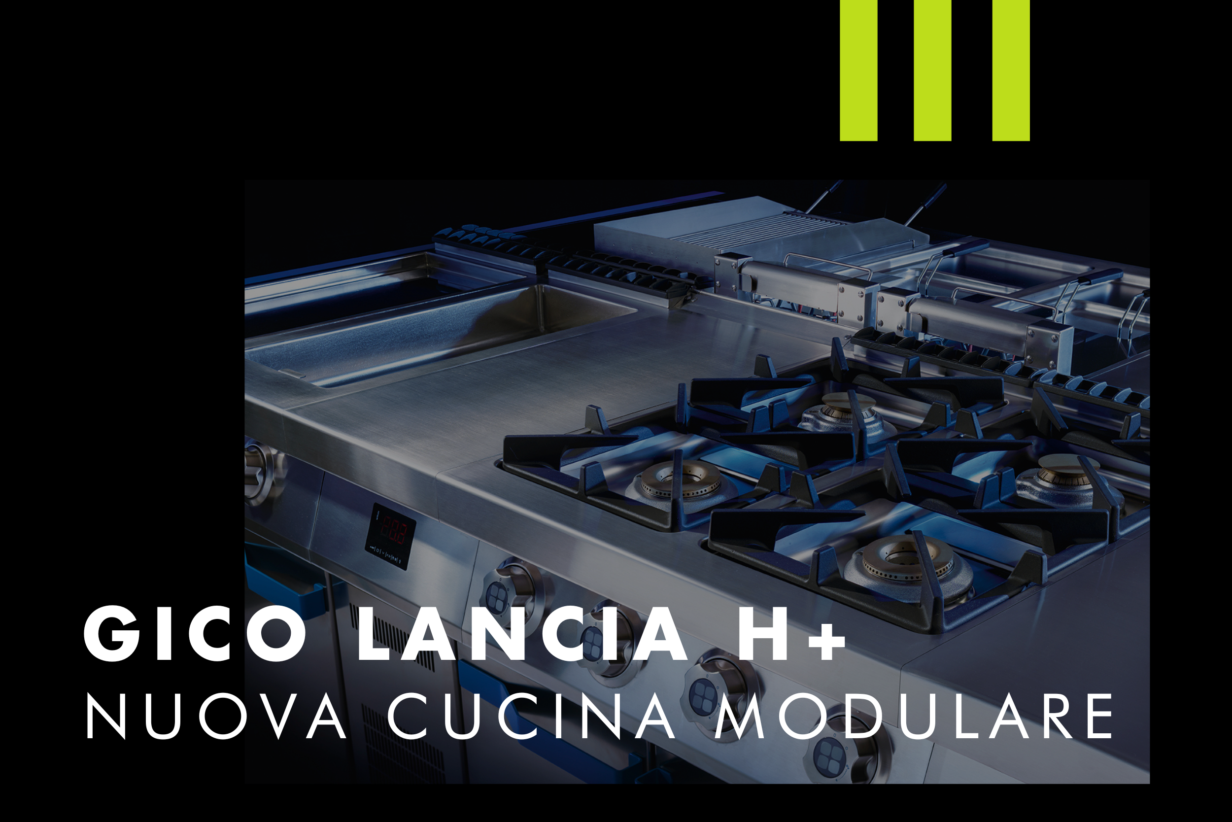 AROMI x il lancio della nuova linea di cucine modulari di GICO – Benvenuta H+