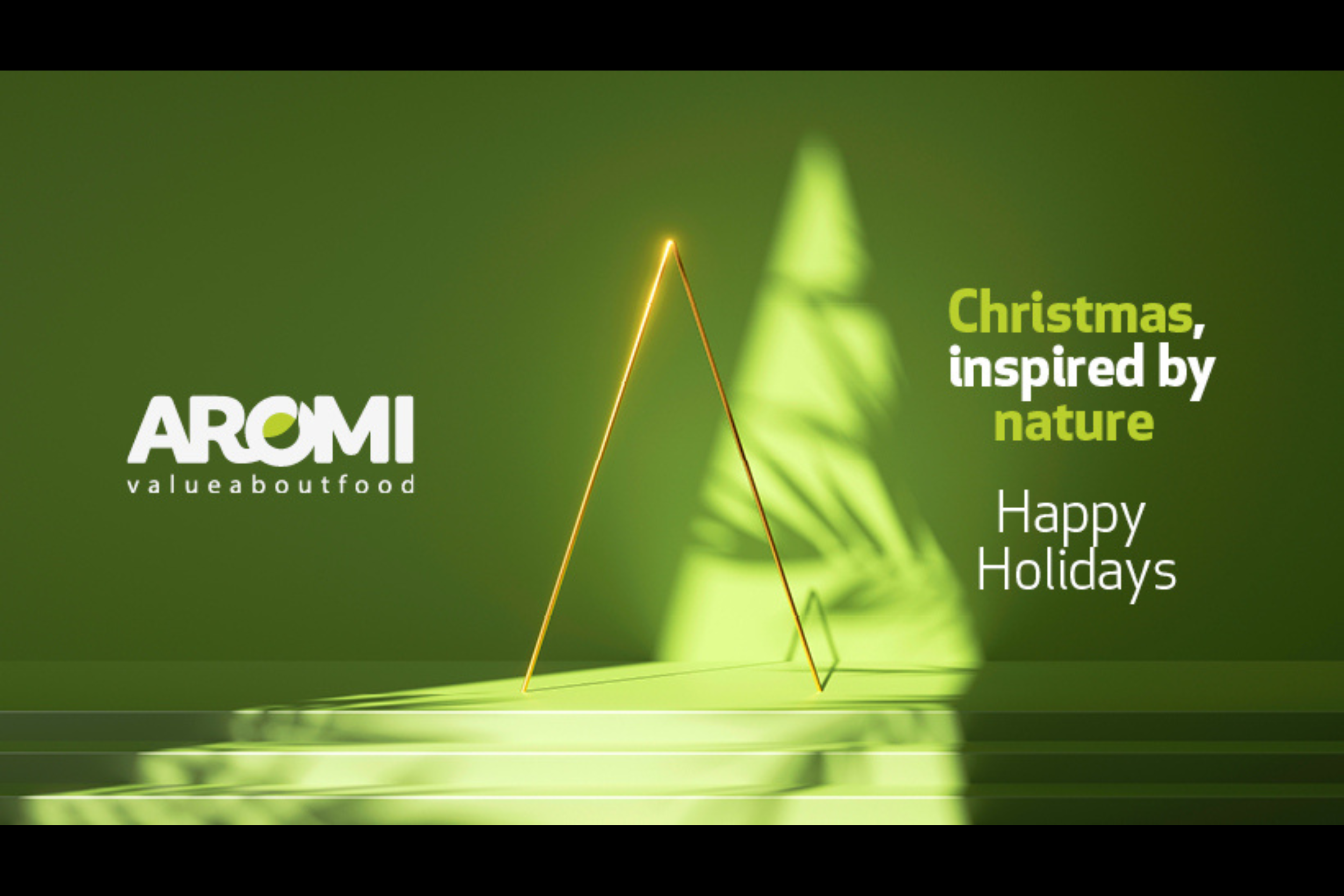 AROMI’s Christmas, </br> inspired by Nature