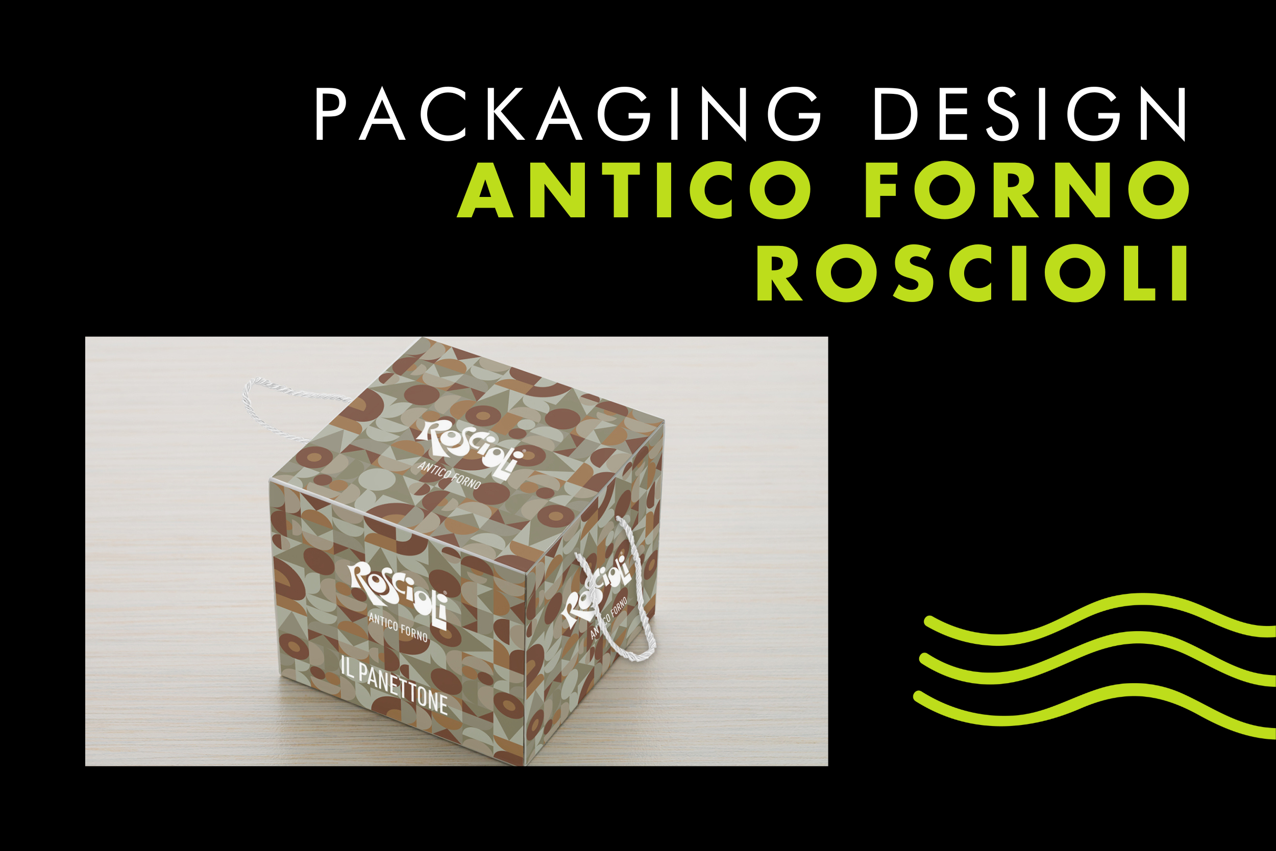 AROMI X Antico Forno Roscioli: studio packaging prodotti