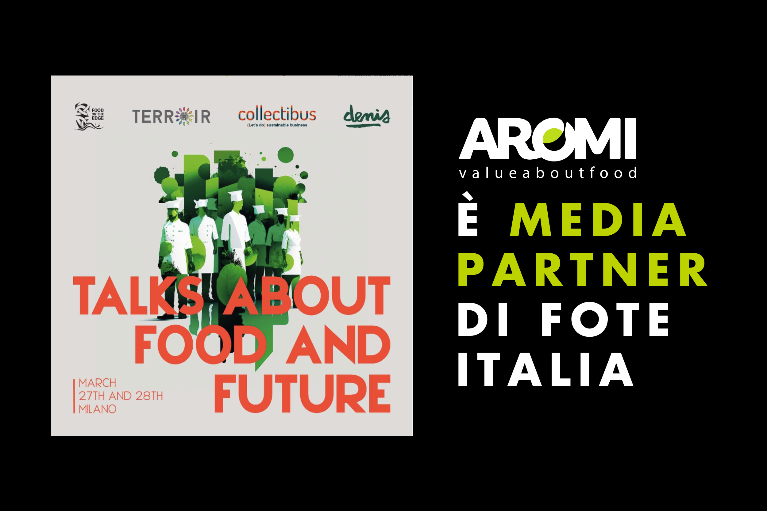 Siamo Media Partner dell’edizione italiana di FOOD ON THE EDGE
