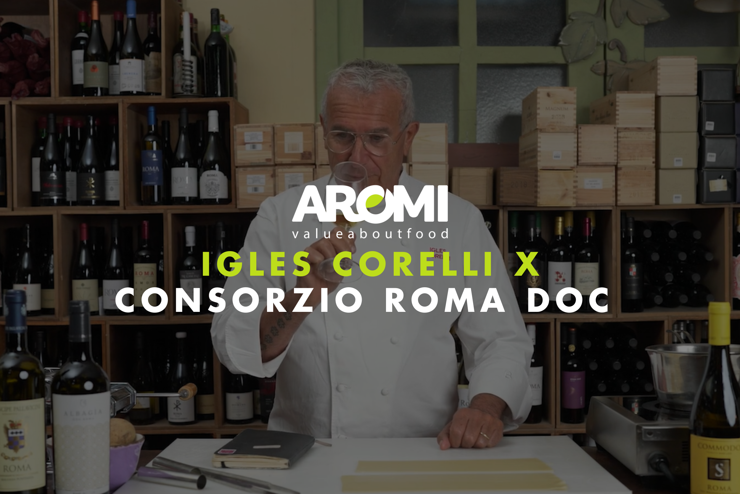 Dieci brindisi ai vini del Lazio! <br>Igles Corelli x il Consorzio ROMA DOC 