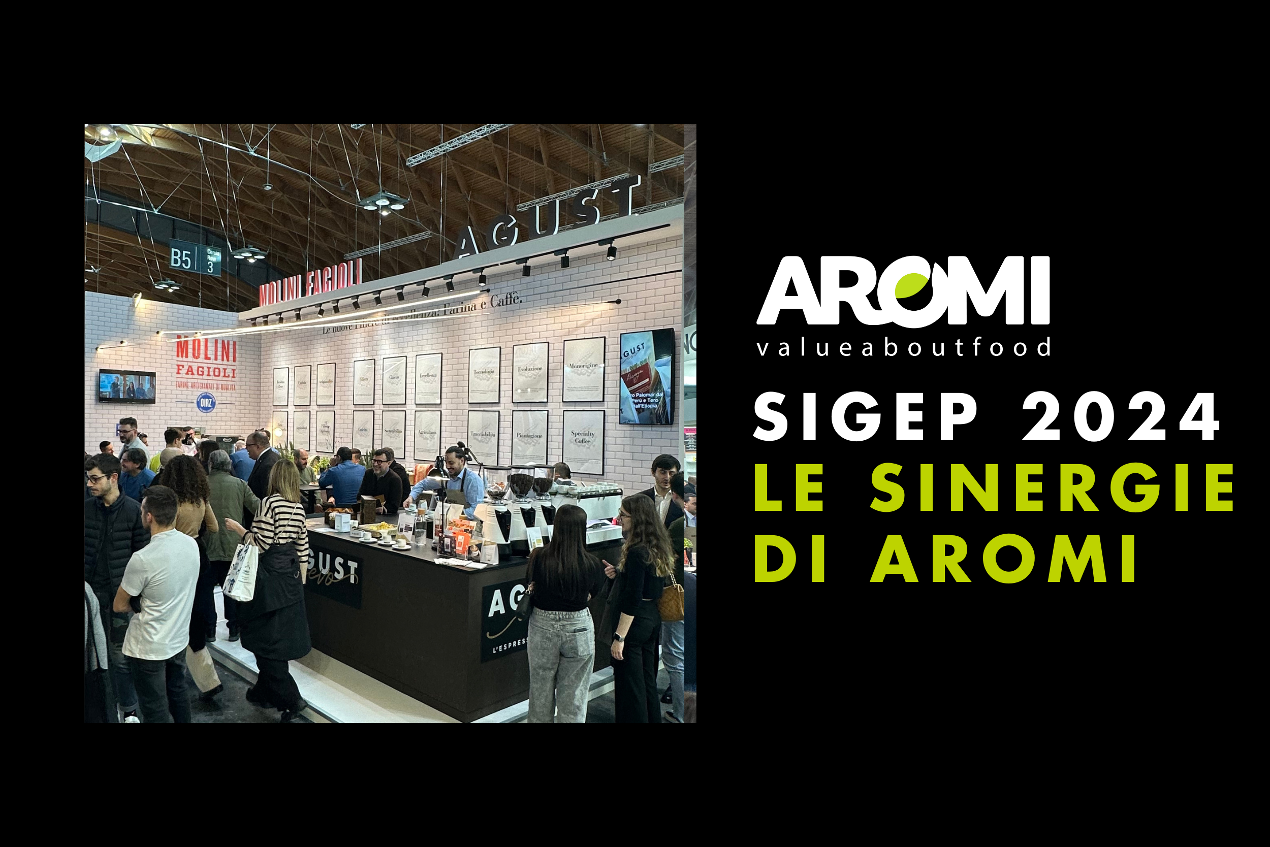 Aromi a Sigep: tra stand, eventi, premiazioni e collaborazioni