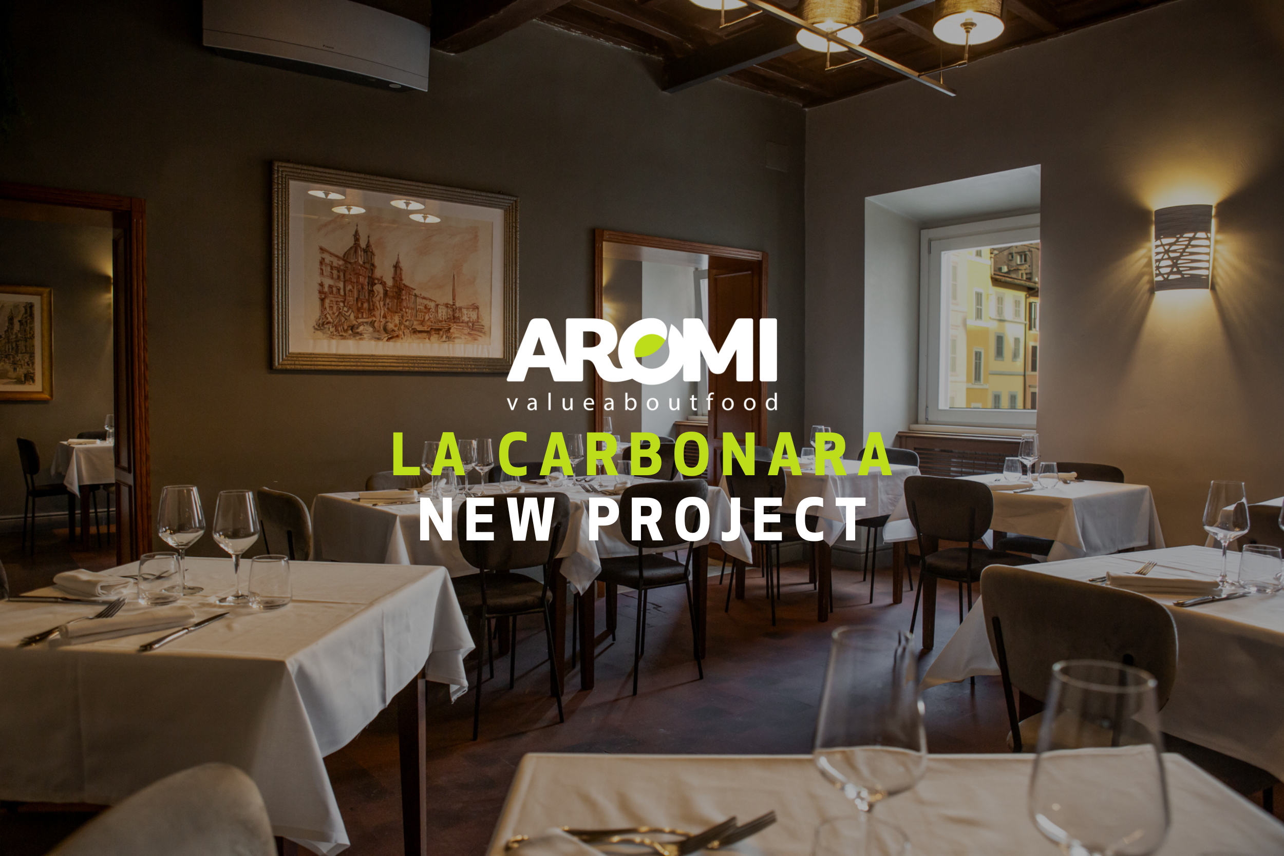 Aromi vi porta nella capitale per un nuovo progetto