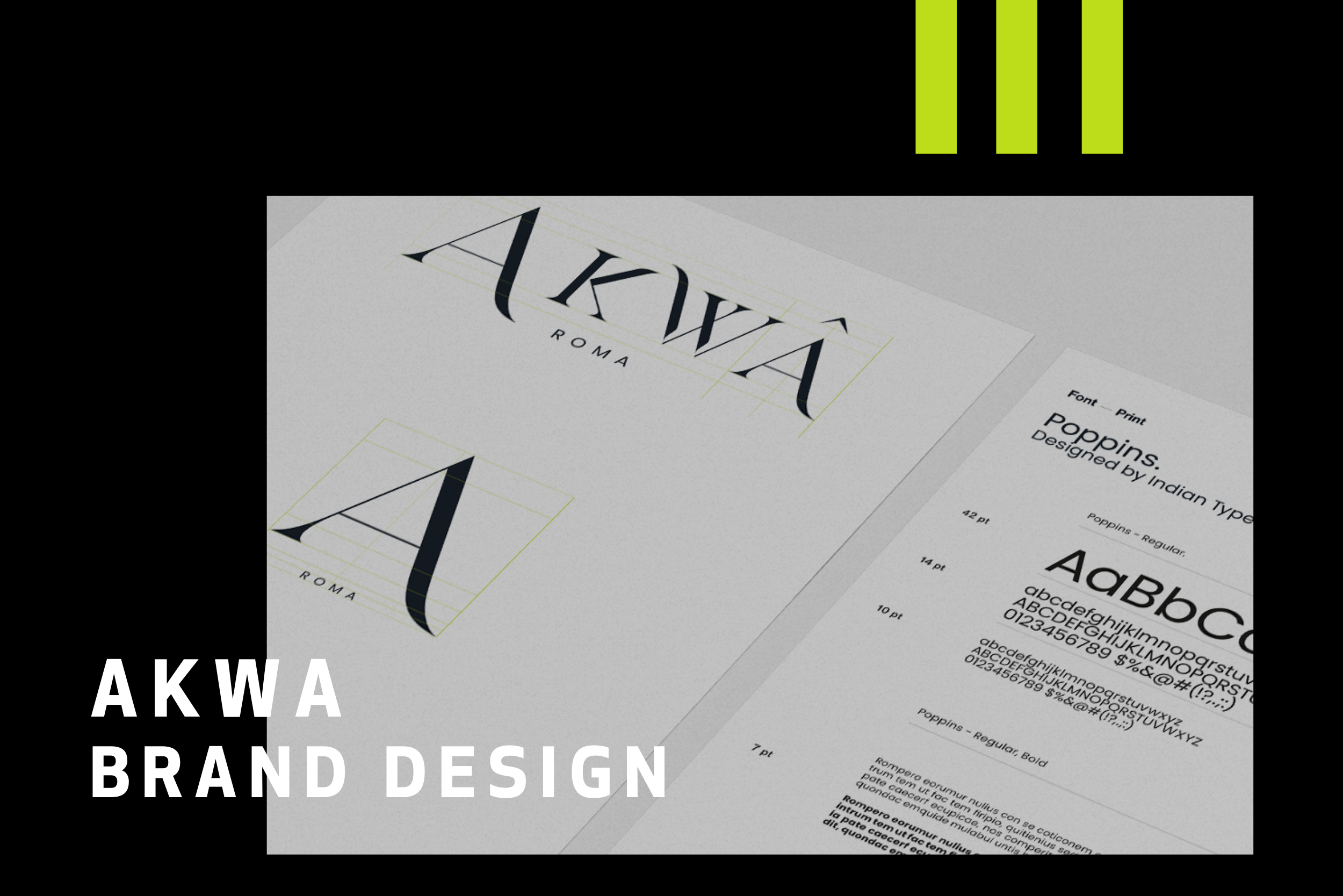 Un nuovo progetto di design per la BU grafica: welcome Akwa