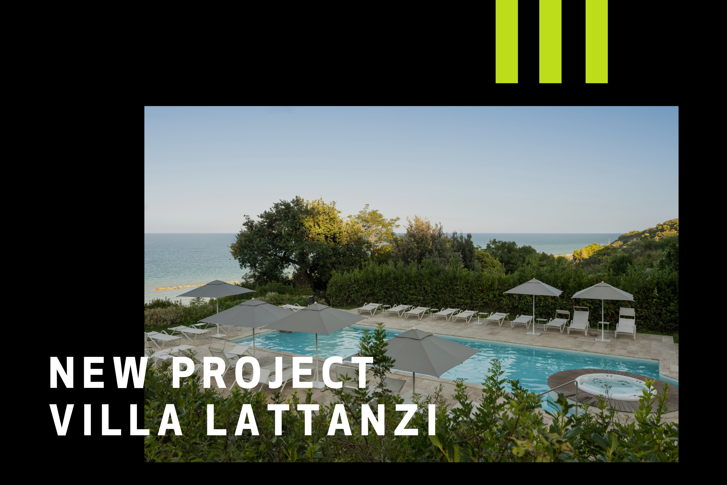 New project per Villa Lattanzi